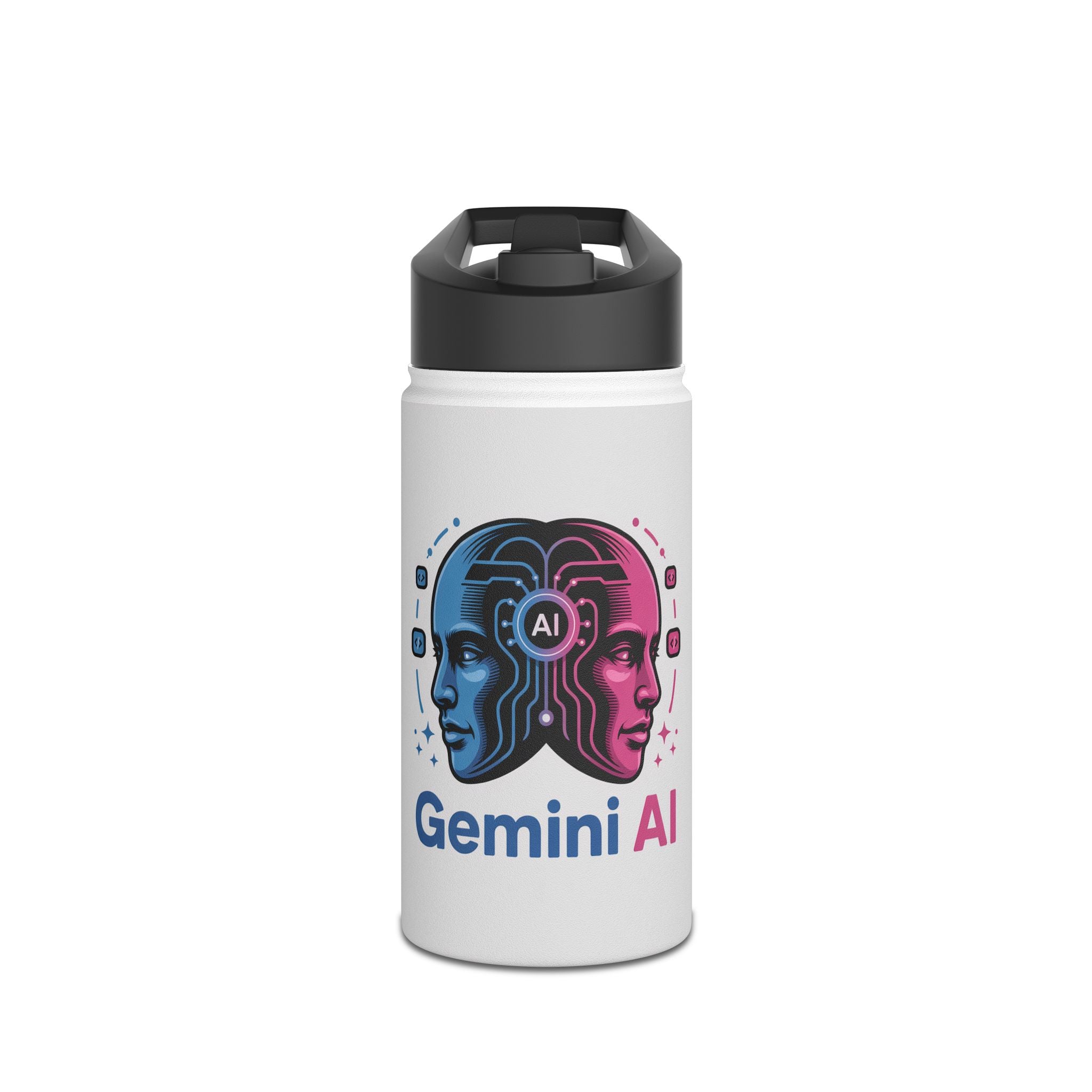 Stainless Steel Water Bottle, Standard Lid