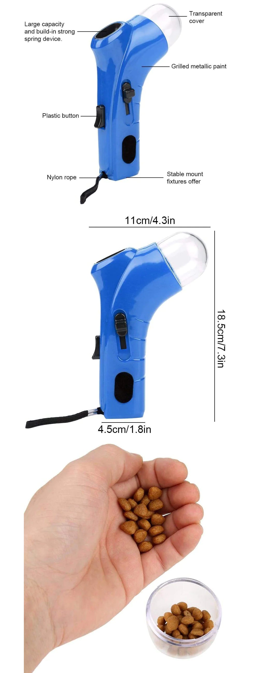 FunFeed Dog Toy Launcher